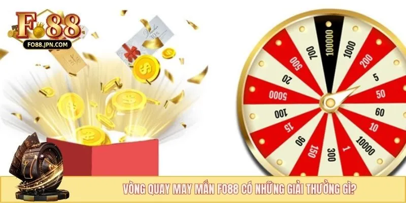 Vòng quay may mắn FO88 có những giải thưởng gì?